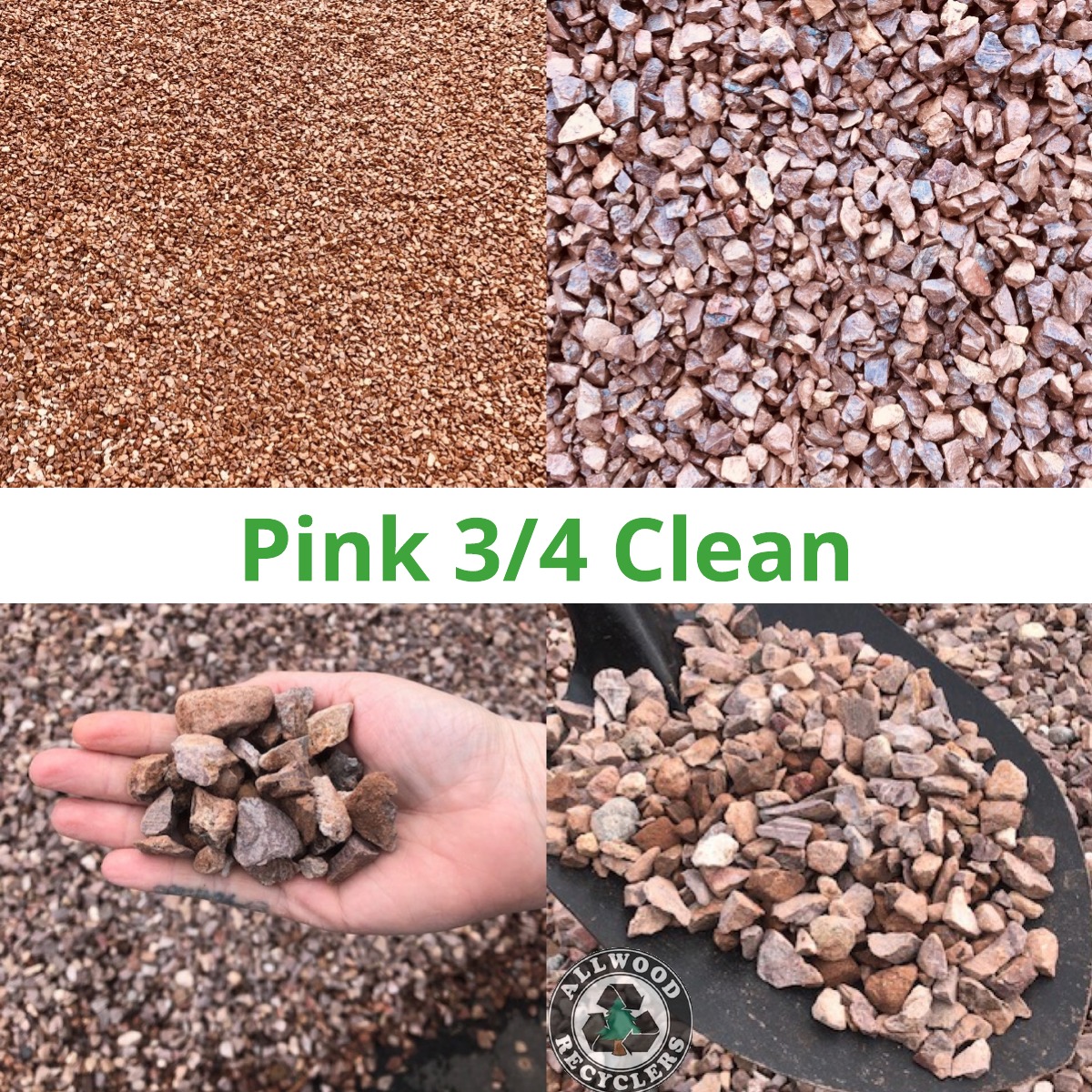 Pink 3/4″ Clean
