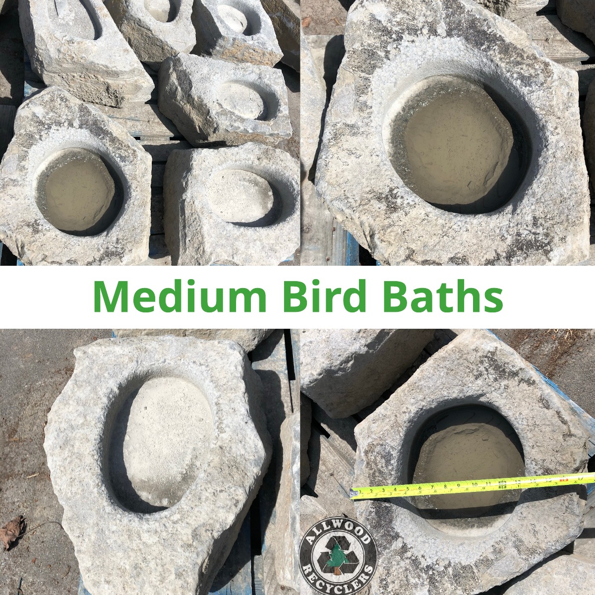 Medium Bird Baths