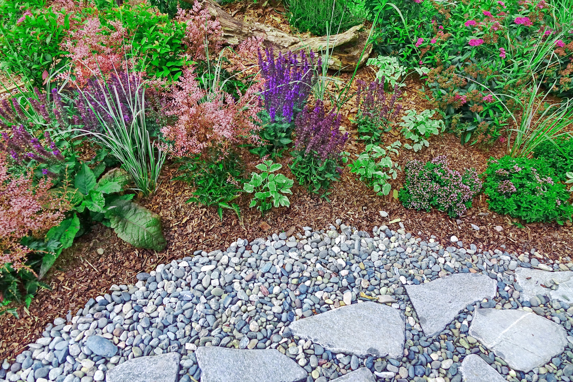 How to Glue Rocks Together for Landscaping: 4 Easy Methods  River rock  landscaping, River rock garden, River rock decor